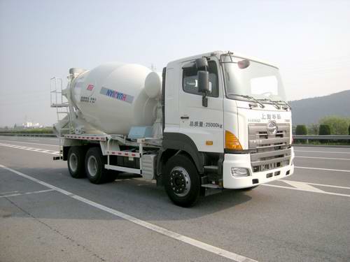 上海华建 350马力 6×4 混凝土搅拌运输车(HDJ5250GJBGH)