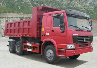 中国重汽 HOWO重卡 340马力 6×4 LNG自卸车(ZZ3257N3847C1L)