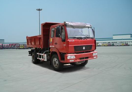 中国重汽 黄河少帅中卡 190马力 4×2 自卸车(ZZ3164G3815C1)