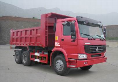 中国重汽 HOWO重卡 320马力 6×4 LNG自卸车(ZZ3257N3847C2L)