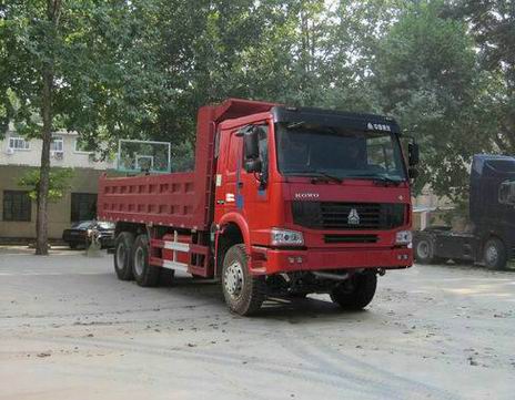 中国重汽 HOWO重卡 290马力 6×4 CNG自卸车(ZZ3257N4347C1C)