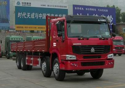 中国重汽 HOWO重卡 320马力 8×4 栏板载货车(ZZ1317N4667C1C)