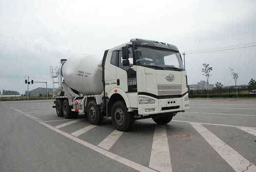 长春双龙 龙帝 390马力 8×4 混凝土搅拌运输车(CSL5312GJBC)