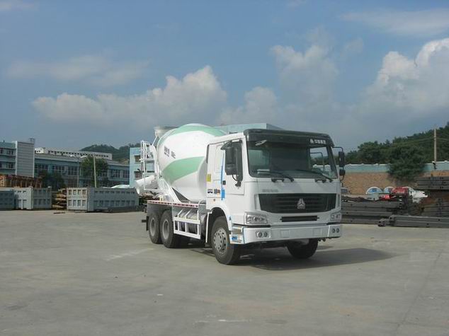 中国重汽 HOWO 380马力 6×4 LNG混凝土搅拌车(ZZ5257GJBN4047D1L)