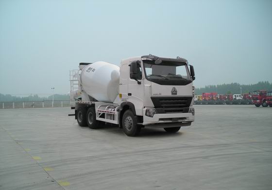 中国重汽 HOWO 375马力 6×4 混凝土搅拌运输车(ZZ5257GJBN4047P1)