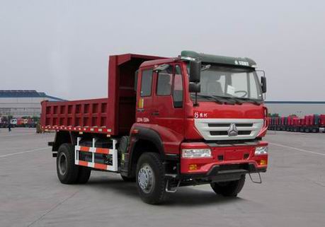 中国重汽 新黄河中卡 190马力 4×2 自卸车(ZZ3164G3916C1)