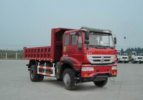 中国重汽 新黄河中卡 190马力 4×2 自卸车(ZZ3164K4416C1)