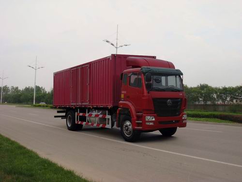 中国重汽 豪瀚中卡 190马力 4×2 厢式载货车(ZZ5165XXYG5713C1)