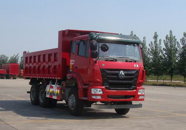 中国重汽 豪瀚J5G 重卡 340马力 6×4 自卸车(ZZ3255N3846E1L)