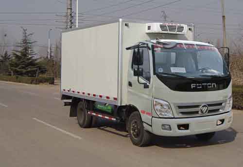 山东正泰 希尔 115马力 4×2 冷藏车(ZZT5040XLCNG-4)