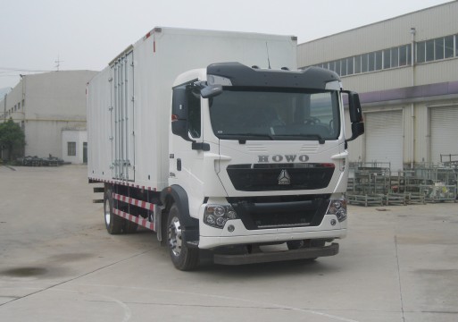 中国重汽 HOWO-T5G 中卡 280马力 4×2 厢式 排半 载货车(ZZ5167XXYM561GE1)