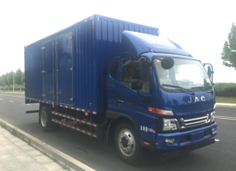 江淮汽车 骏铃V9 中卡 168马力 4×2 厢式 排半 载货车(HFC5140XXYP91K1E1V)