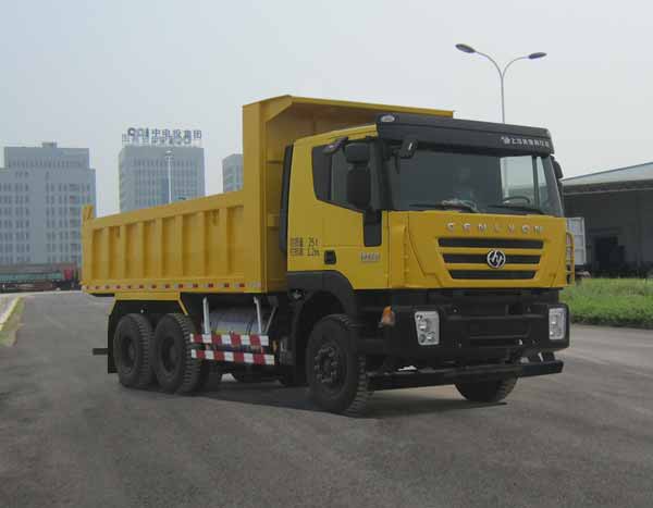 上汽依维柯红岩 杰狮 重卡 390马力 6×4 自卸车(CQ5256ZLJHTG384TB)