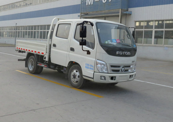 福田汽车 奥铃TX 110马力 栏板式 双排 载货车(BJ1041V9AD4-A1)