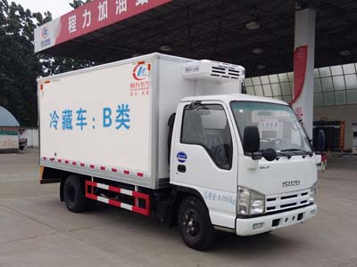 湖北程力 程力威 98马力 4×2 冷藏车(CLW5040XLCQ5)