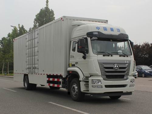 中国重汽 豪瀚J5G 重卡 280马力 4×2 厢式 排半 载货车(ZZ5185XXYN7113E1H)