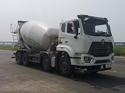 中集凌宇 凌宇 340马力 8×4 混凝土搅拌运输车(CLY5315GJB30E1)