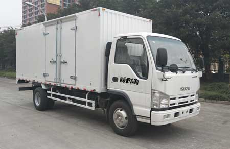 庆铃汽车 五十铃100P 98马力 厢式 单排 载货车(QL5071XXYA6KAJ)