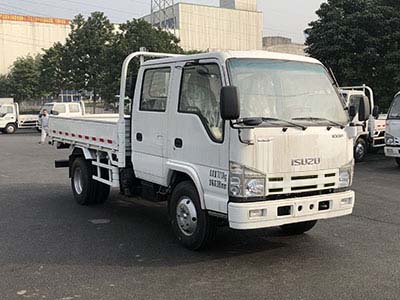 庆铃汽车 五十铃100P 98马力 栏板式 双排 载货车(QL1041A6HW)